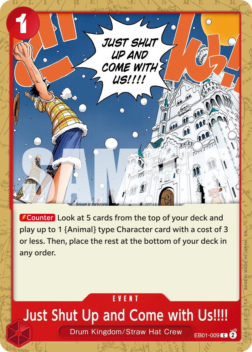 Just Shut Up and Come with Us!!!! (Pirate Foil) Reprint 1