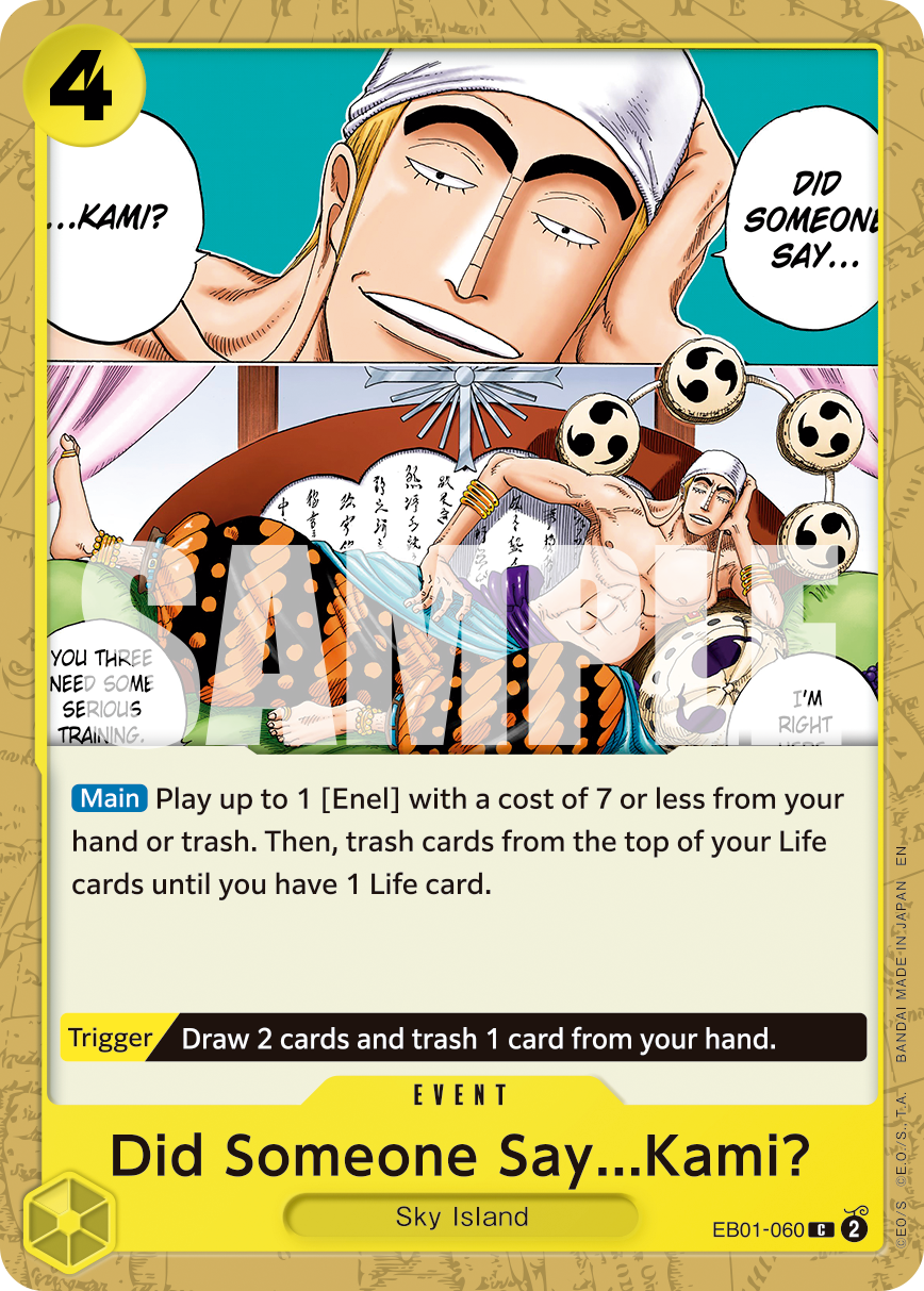 Did Someone Say...Kami? (Pirate Foil) Reprint 1
