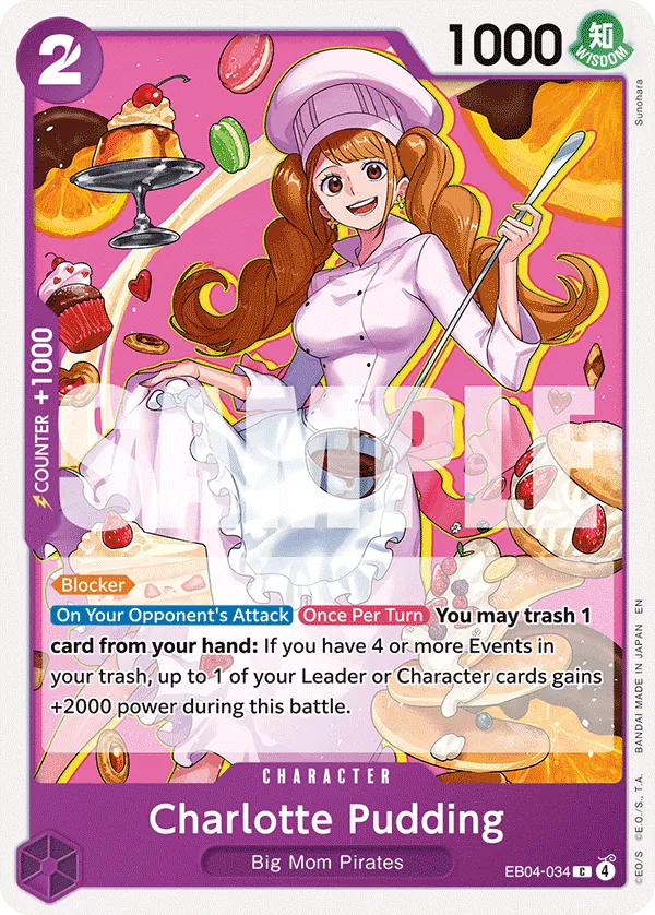 Charlotte Pudding EB04-034
