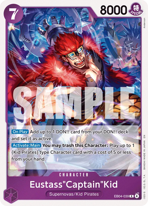 Eustass"Captain"Kid - EB04-039 EB04-039