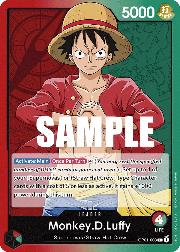 Monkey.D.Luffy (003) OP01-003
