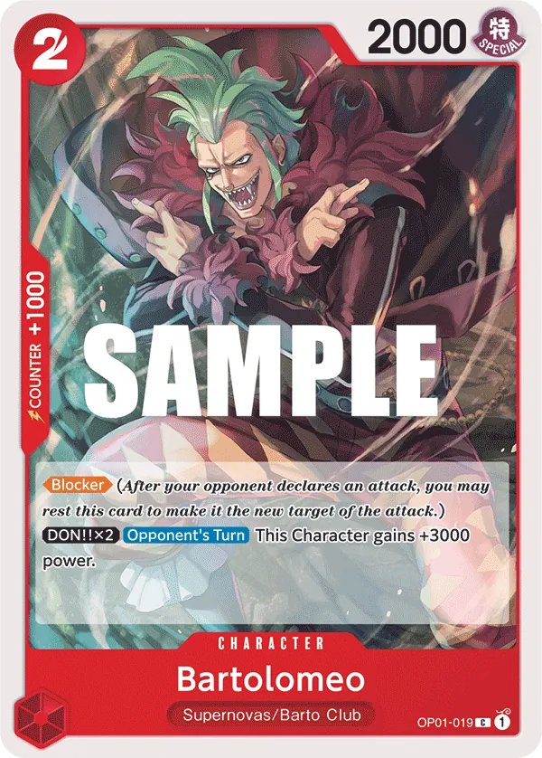 Bartolomeo OP01-019