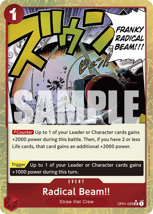 Radical Beam!! (Jolly Roger Foil) Parallel 2