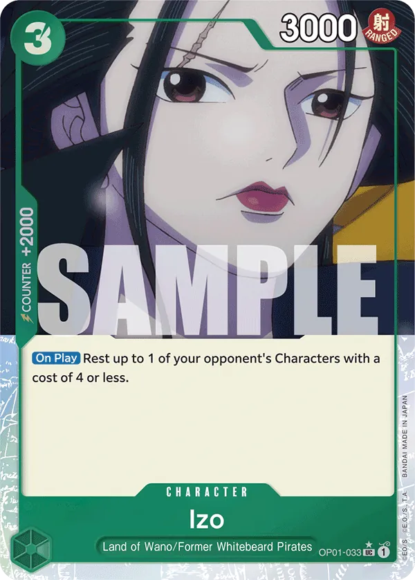Izo (OP01-033) (Jolly Roger Foil) Parallel 5