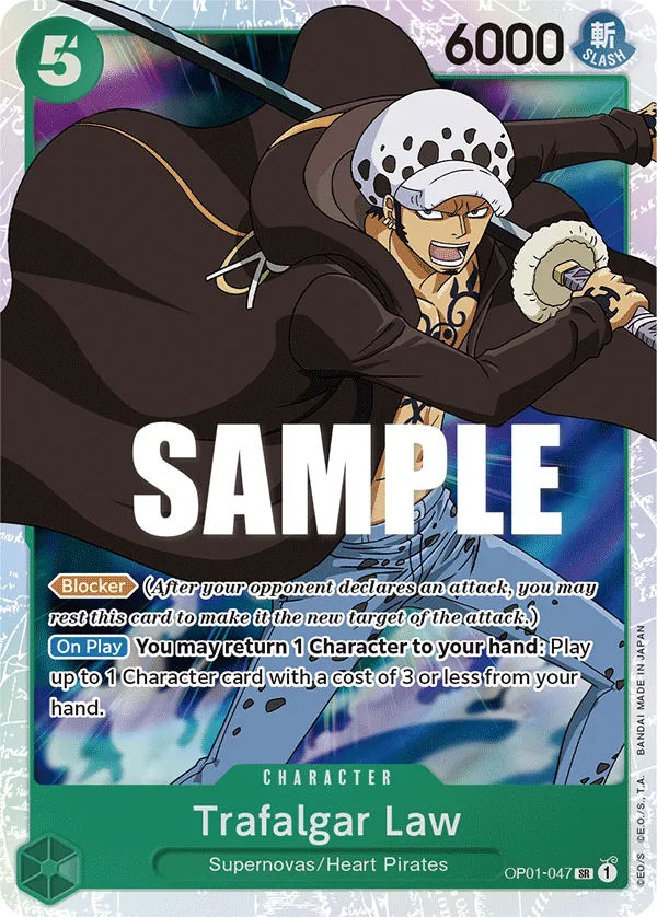 Trafalgar Law (047) OP01-047