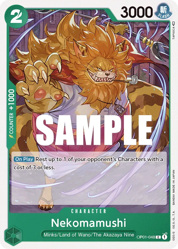 Nekomamushi OP01-048