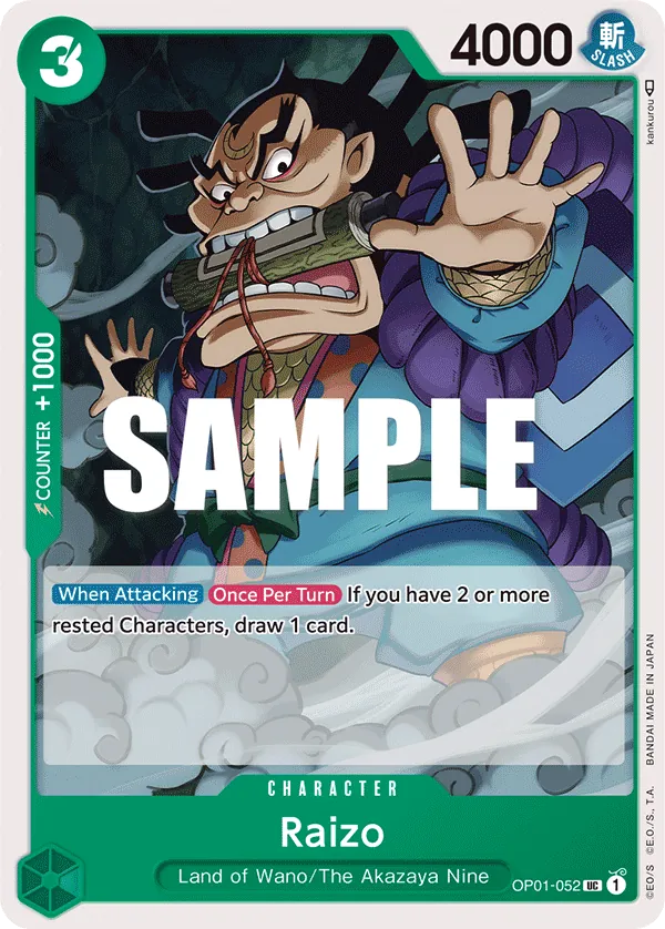 Raizo OP01-052