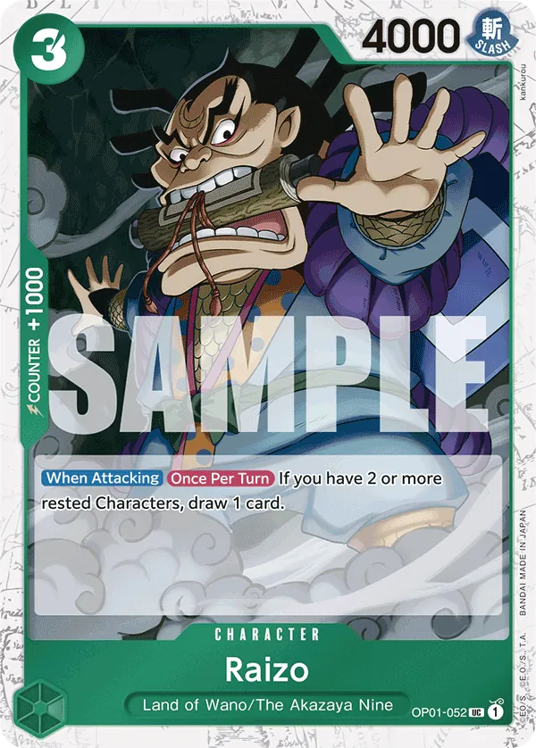 Raizo (Full Art) Parallel 3