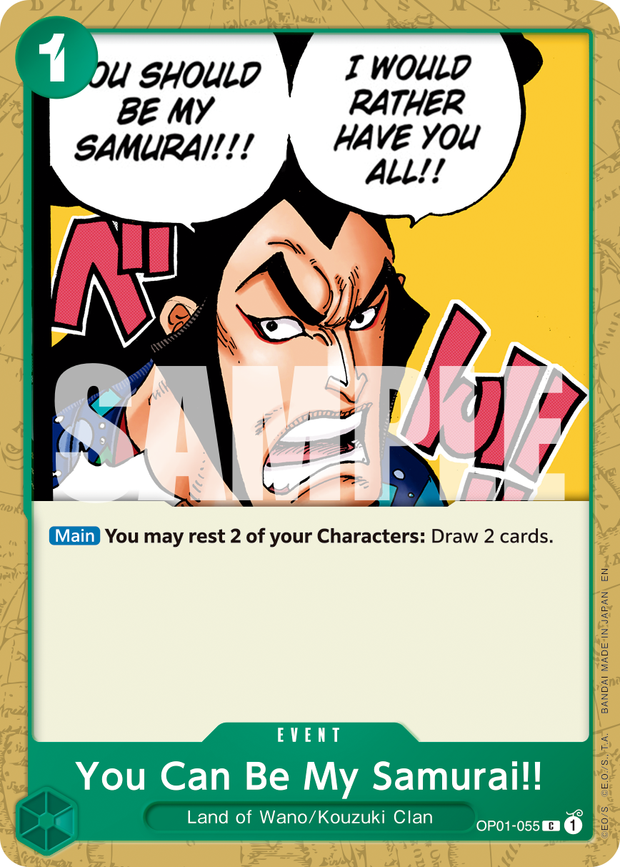 You Can Be My Samurai!! (Pirate Foil) Reprint 1