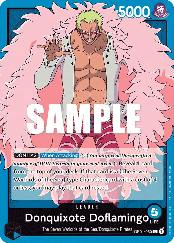 Donquixote Doflamingo (060) OP01-060