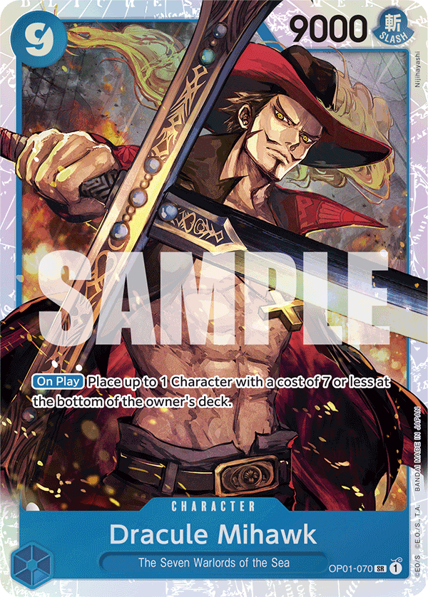 Dracule Mihawk (OP01-070) (Reprint) Reprint 1