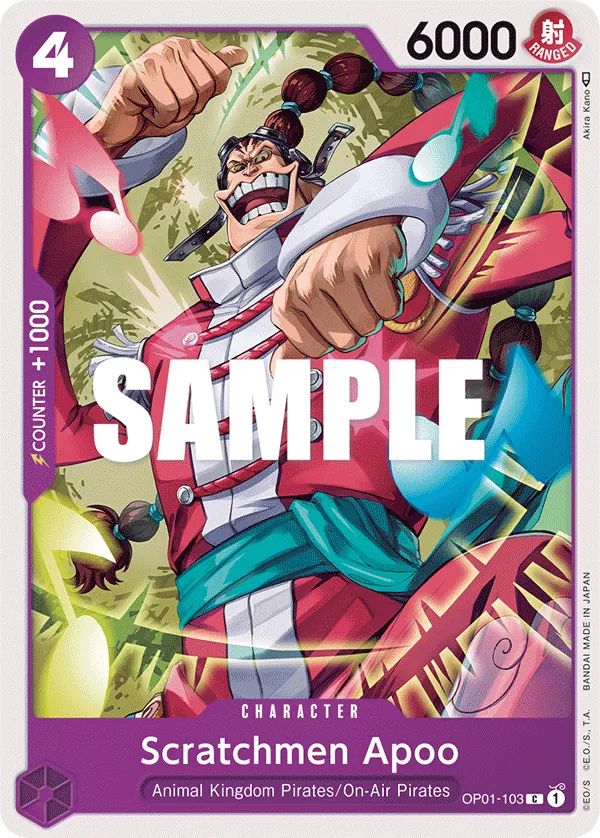 Scratchmen Apoo OP01-103
