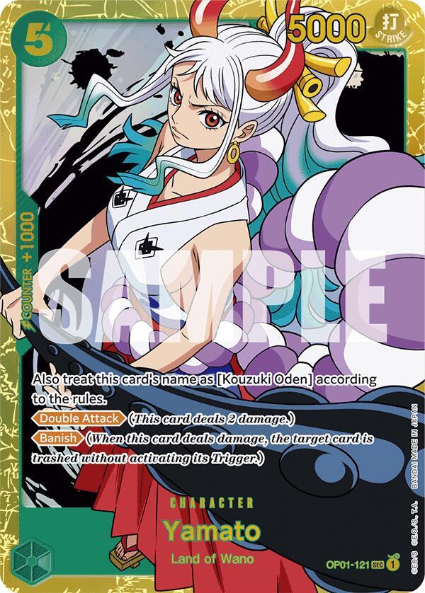 Yamato (OP01-121) (Reprint) Parallel 7