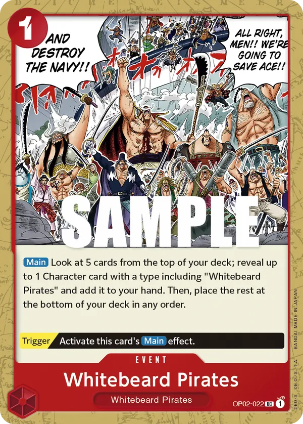 Whitebeard Pirates OP02-022