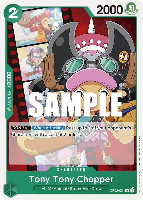 Tony Tony.Chopper OP02-034