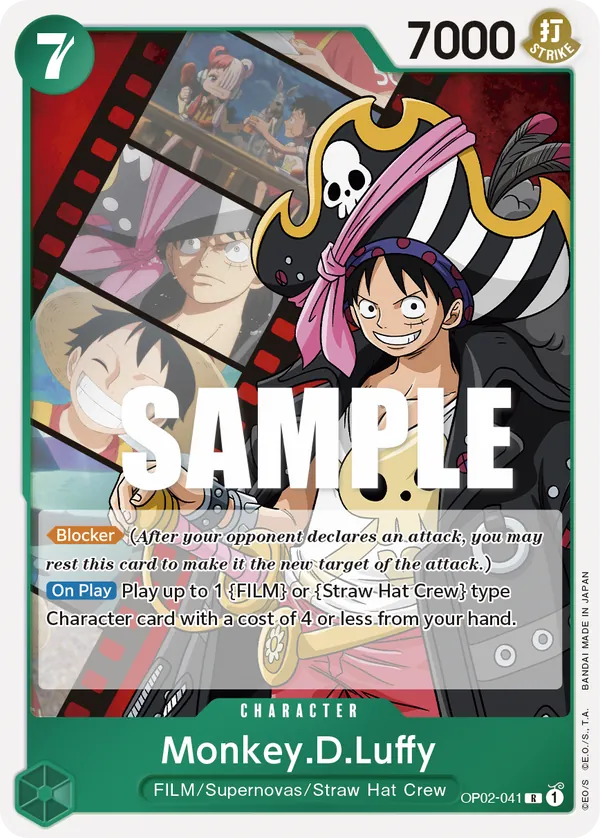 Monkey.D.Luffy (041) OP02-041