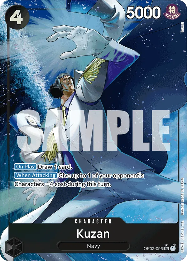 Kuzan (OP02-096) (Reprint) Parallel 3