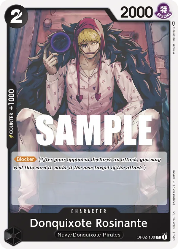 Donquixote Rosinante OP02-108