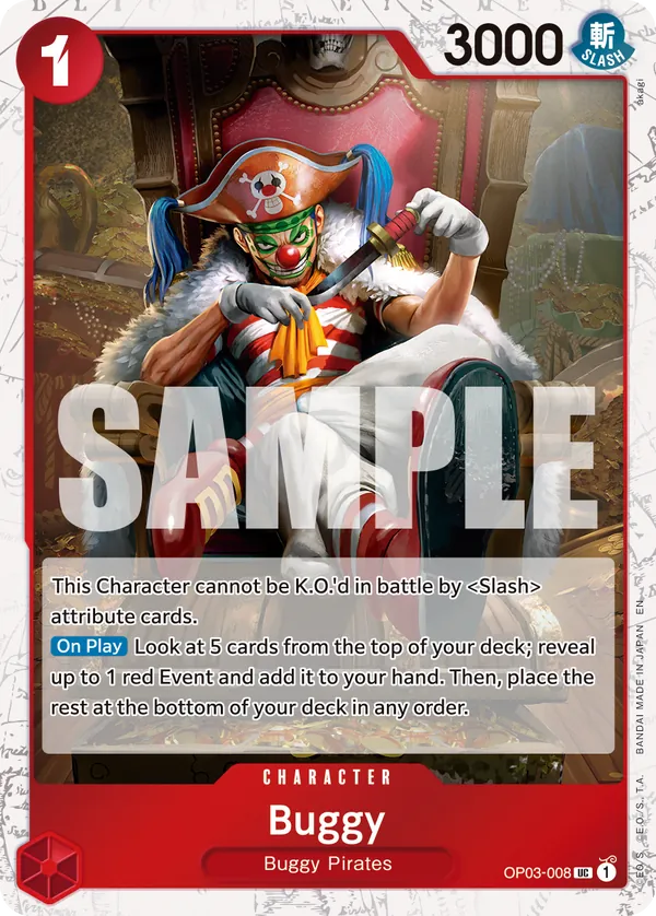 Buggy - OP03-008 (Pirate Foil) Parallel 2