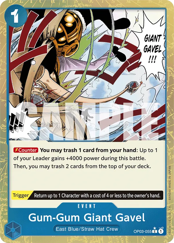 Gum-Gum Giant Gavel (Jolly Roger Foil) Parallel 2