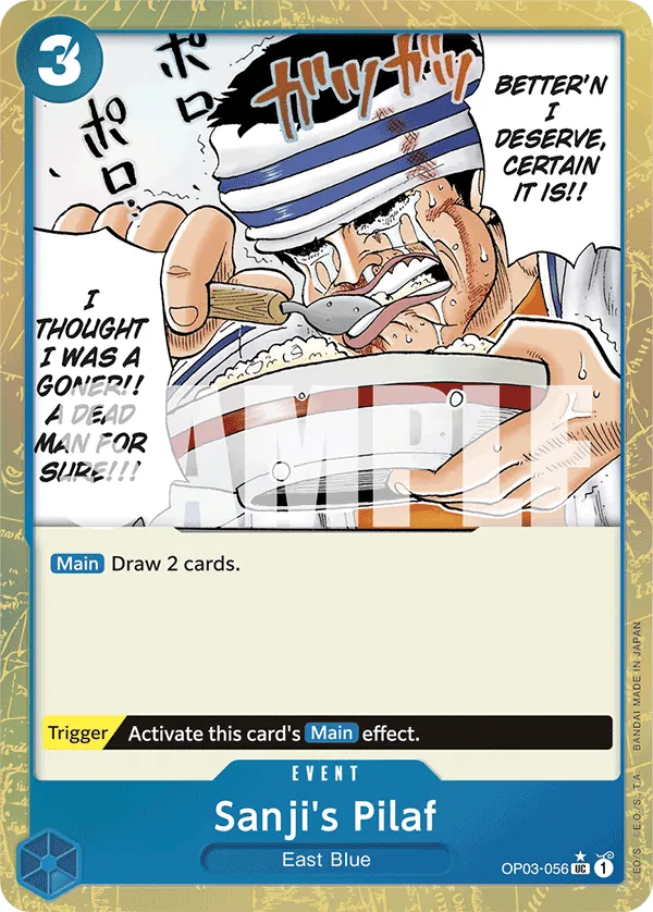 Sanji's Pilaf (Jolly Roger Foil) Parallel 2