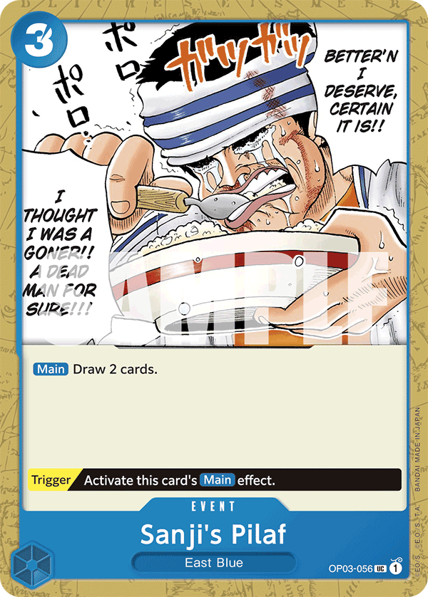 Sanji's Pilaf (Jolly Roger Foil) Reprint 1