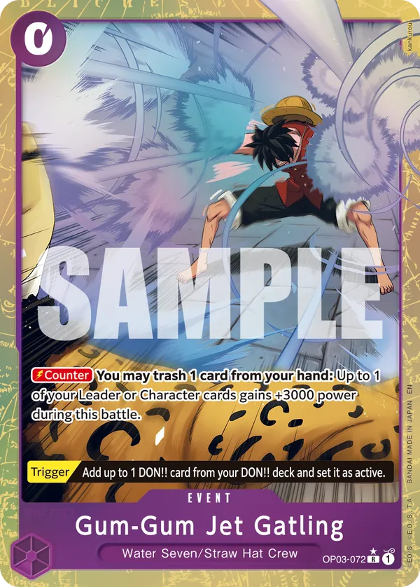 Gum-Gum Jet Gatling (Reprint) Parallel 1