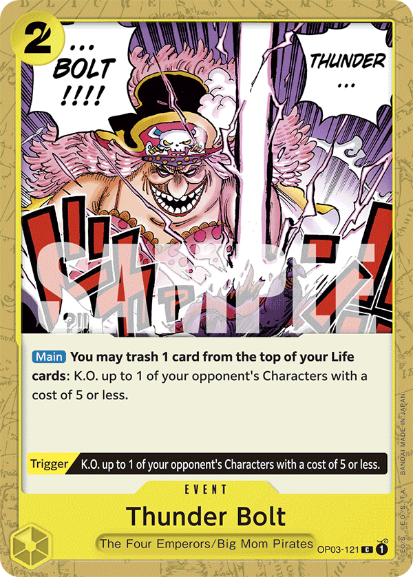 Thunder Bolt (Jolly Roger Foil) Reprint 2