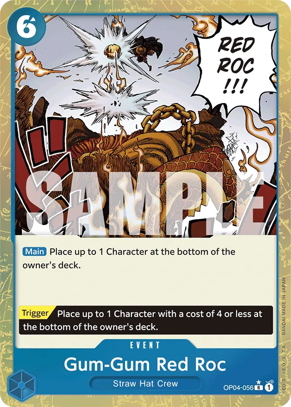 Gum-Gum Red Roc (Jolly Roger Foil) Parallel 2