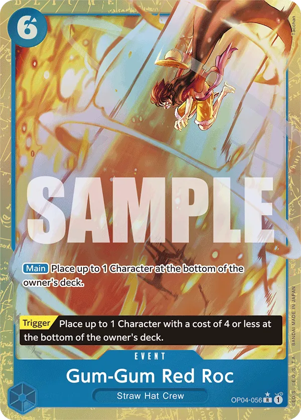 Gum-Gum Red Roc (Jolly Roger Foil) Parallel 3