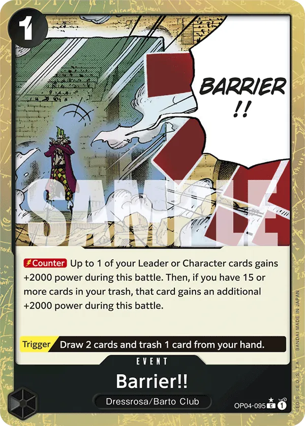 Barrier!! (Jolly Roger Foil) Parallel 2