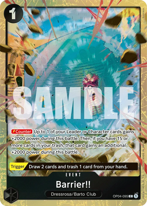 Barrier!! (Jolly Roger Foil) Parallel 3