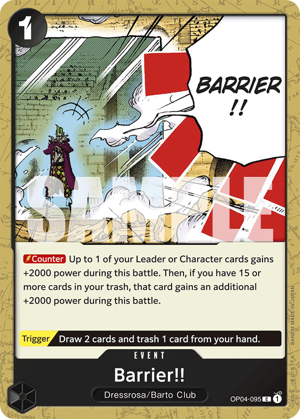 Barrier!! (Jolly Roger Foil) Reprint 1