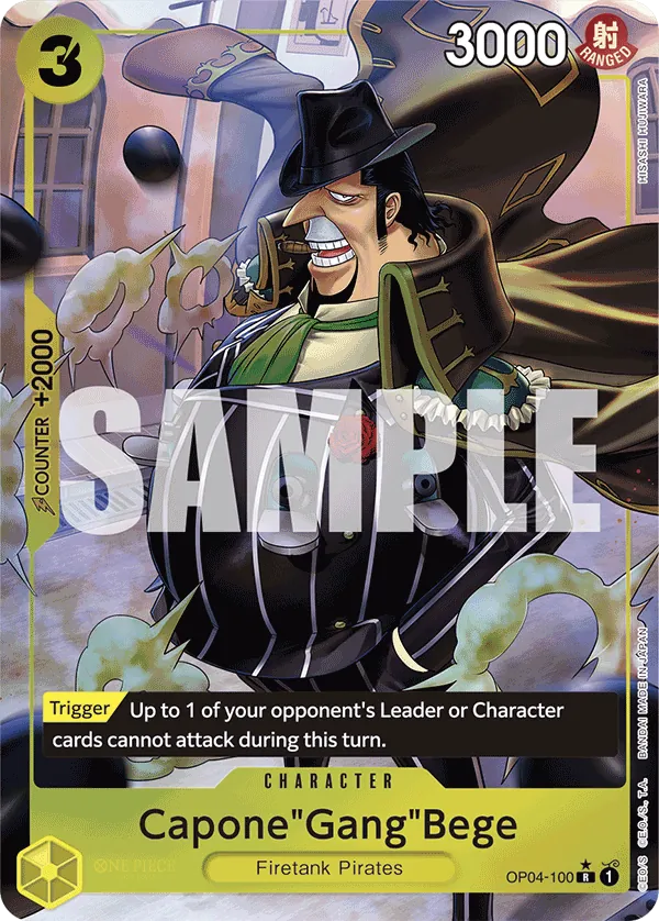 Capone"Gang"Bege (OP04-100) (Reprint) Parallel 4