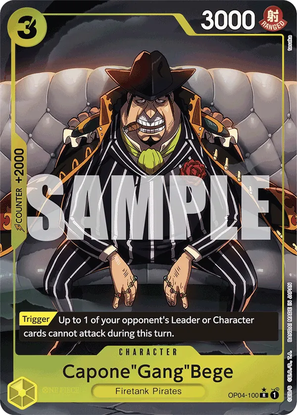Capone"Gang"Bege (OP04-100) (Reprint) Parallel 5