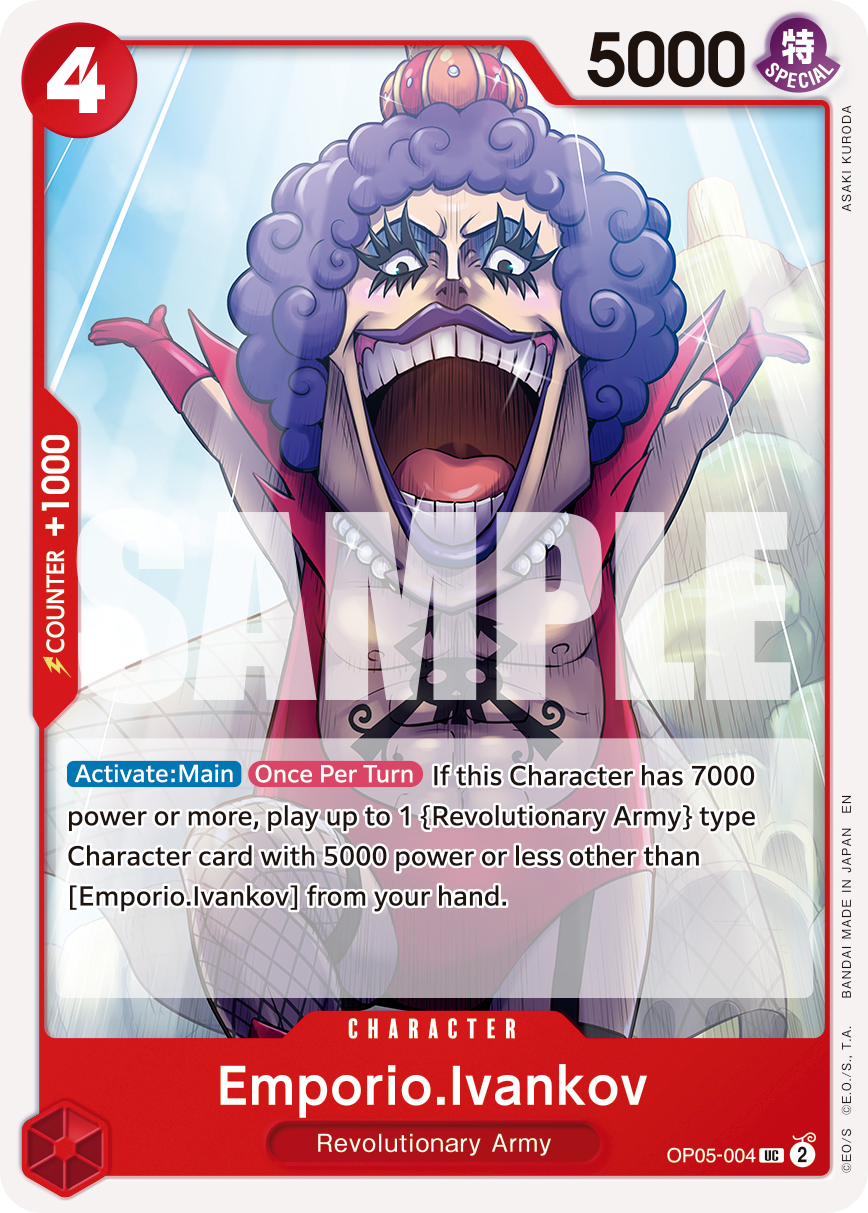 Emporio.Ivankov (Pirate Foil) Reprint 1