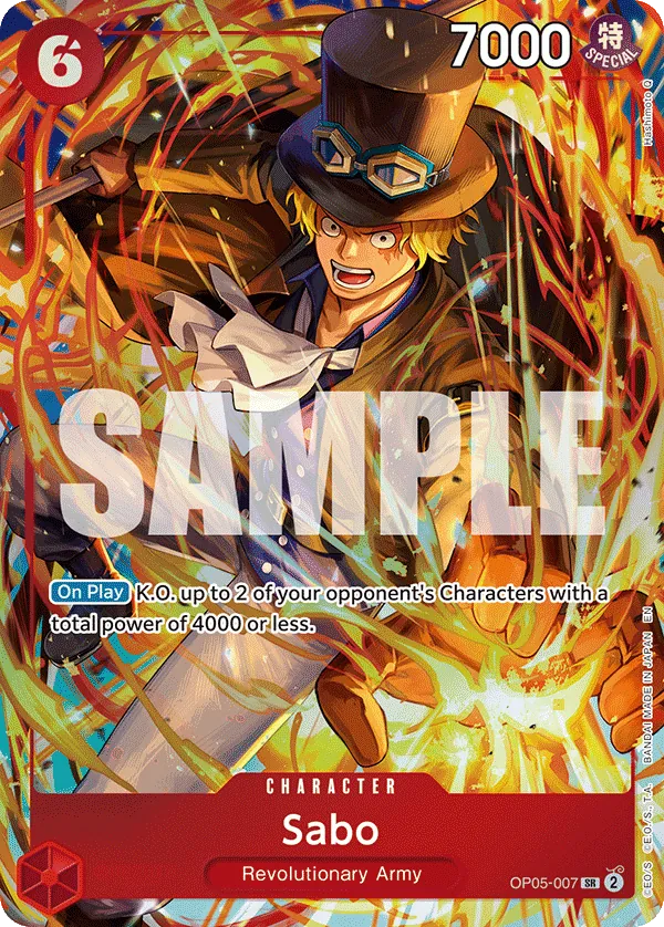 Sabo (OP05-007) (Reprint) Parallel 3