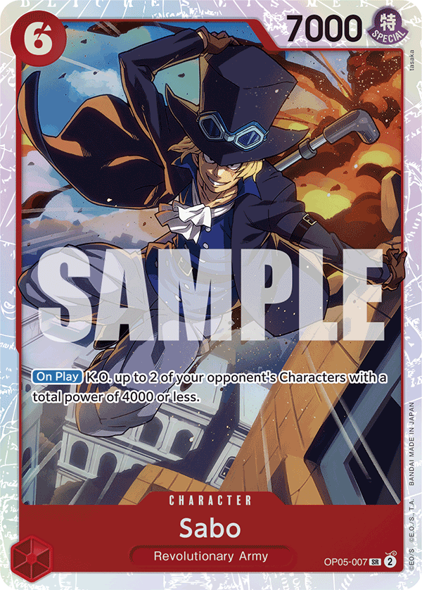 Sabo (OP05-007) (Reprint) Reprint 1
