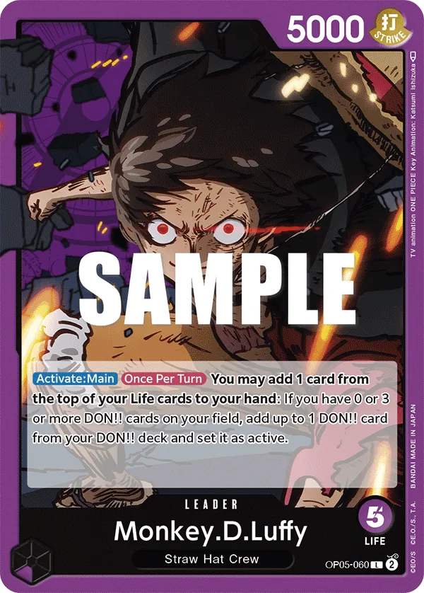 Monkey.D.Luffy (060) OP05-060