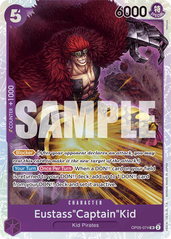 Eustass"Captain"Kid (Reprint) Reprint 1