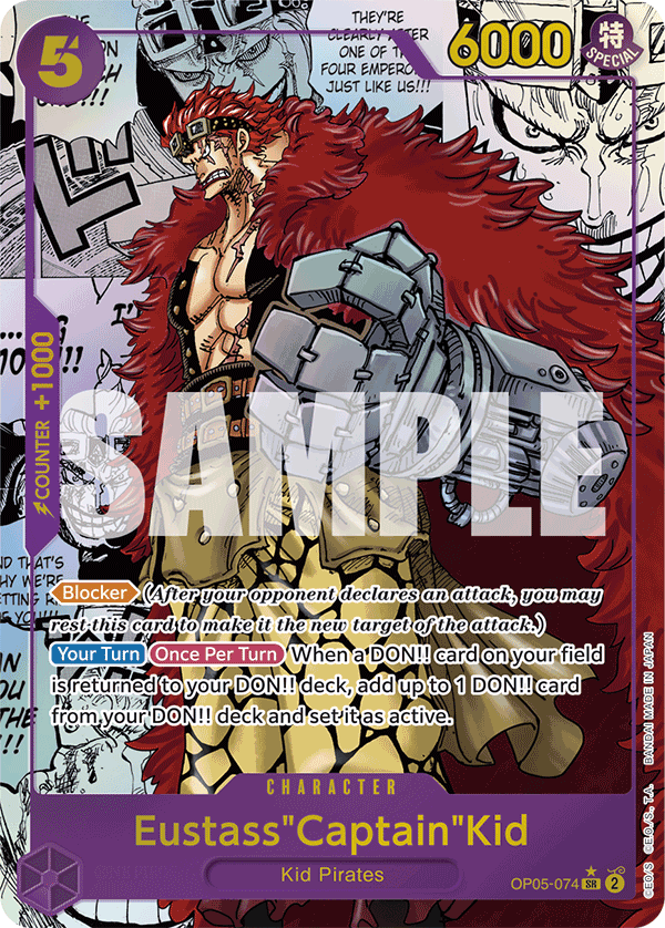 Eustass"Captain"Kid (Reprint) Reprint 2