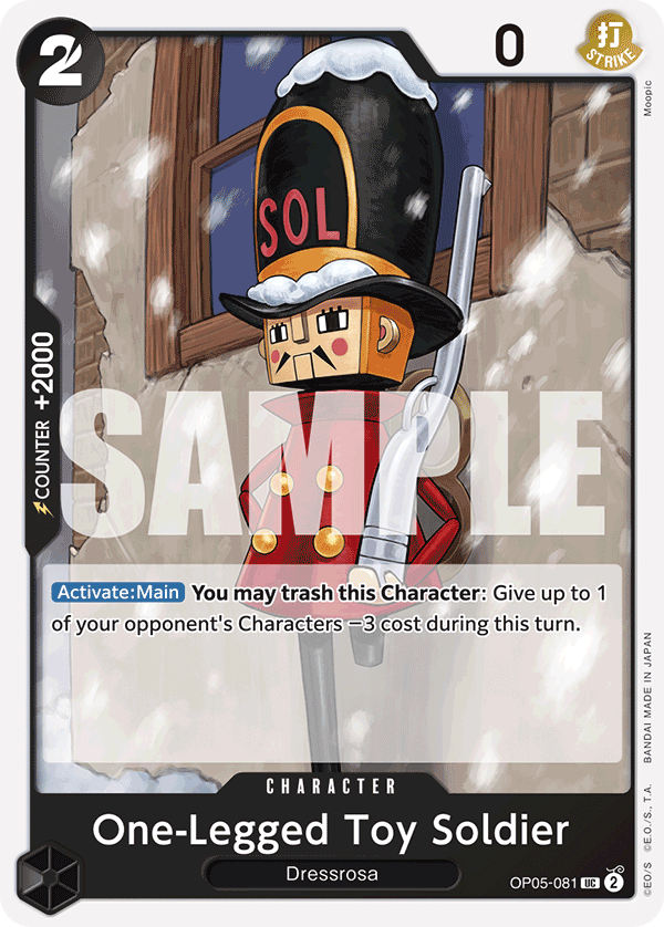 One-Legged Toy Soldier (Jolly Roger Foil) Reprint 1