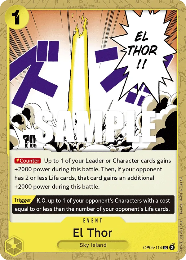 El Thor OP05-114