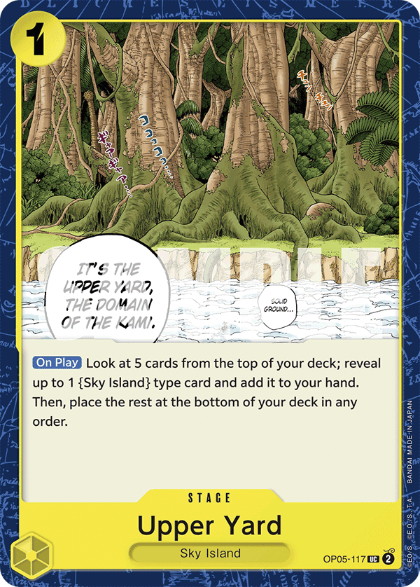 Upper Yard (Jolly Roger Foil) Reprint 1
