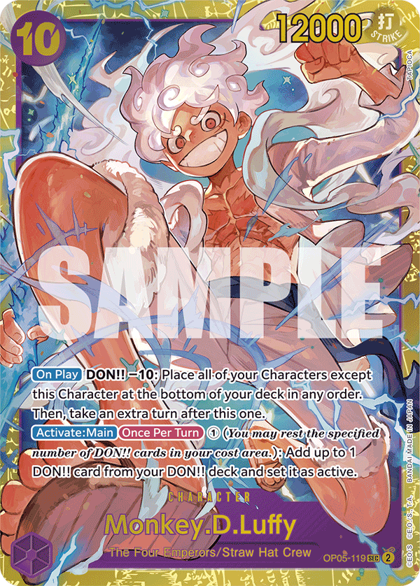 Monkey.D.Luffy (OP05-119) (Reprint) Reprint 1