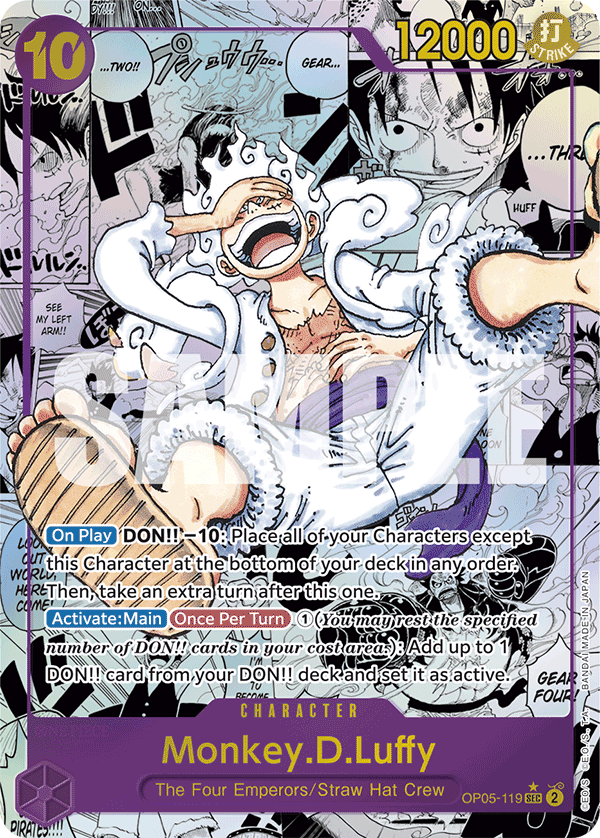 Monkey.D.Luffy (OP05-119) (Reprint) Reprint 2