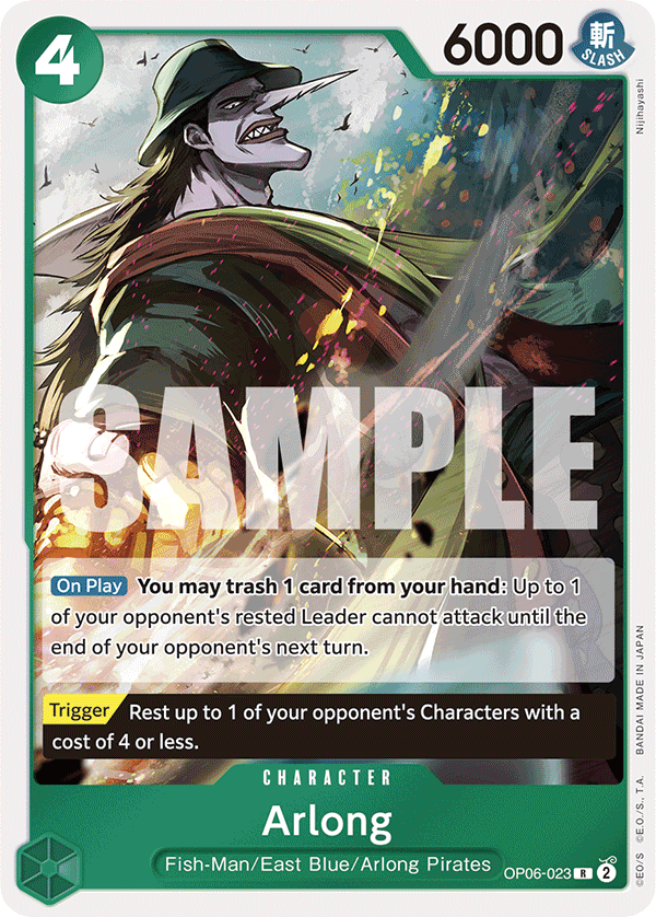 Arlong (Jolly Roger Foil) Reprint 1