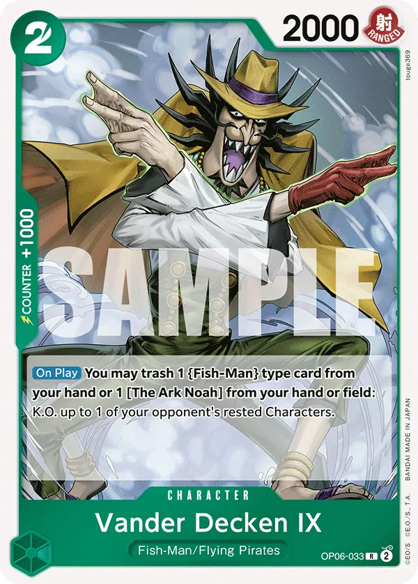 Vander Decken IX OP06-033