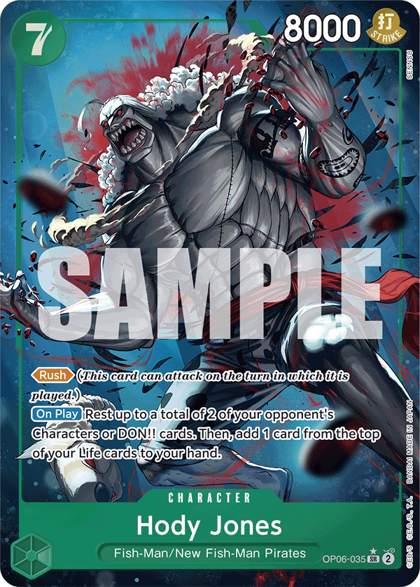 Hody Jones (Alternate Art) Parallel 3