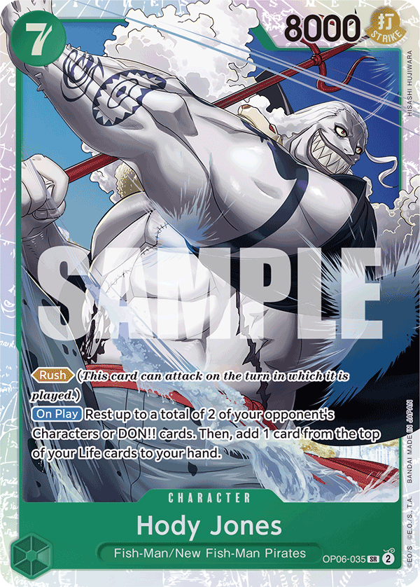 Hody Jones (Alternate Art) Reprint 1